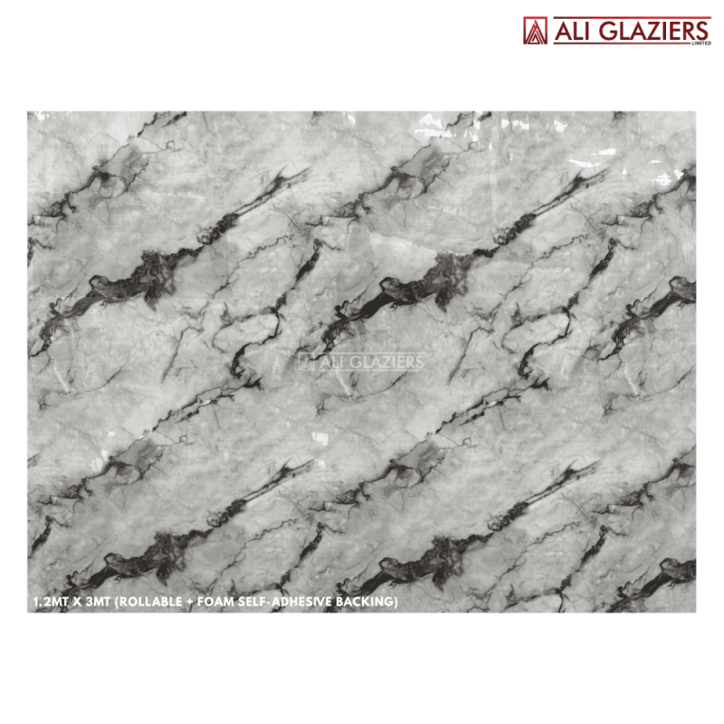 3MM ROLLABLE MARBLE SHEETS WITH SELF-ADHESIVE FOAM BACKING - AGL023