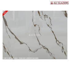3MM ROLLABLE MARBLE SHEETS WITH SELF-ADHESIVE FOAM BACKING - AGL0612701