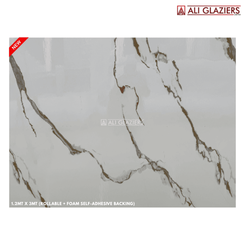 3MM ROLLABLE MARBLE SHEETS WITH SELF-ADHESIVE FOAM BACKING - AGL0612701