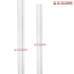 PU CORNICE WHITE 2.4 METER - 51MM