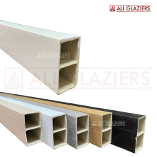 PVC RECTANGULAR TUBE WHITE - 100X50