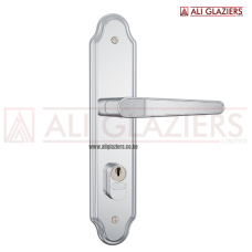 STAM EXTERNAL MORTICE LOCKSET 803/03 WITH OVAL CYLINDER - 2 TURN