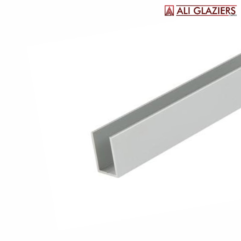 ALUMINIUM U-CHANNEL SILVER