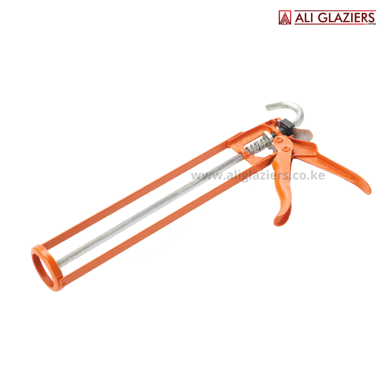 HEAVY DUTY SKELETON SILICONE GUN - ORANGE