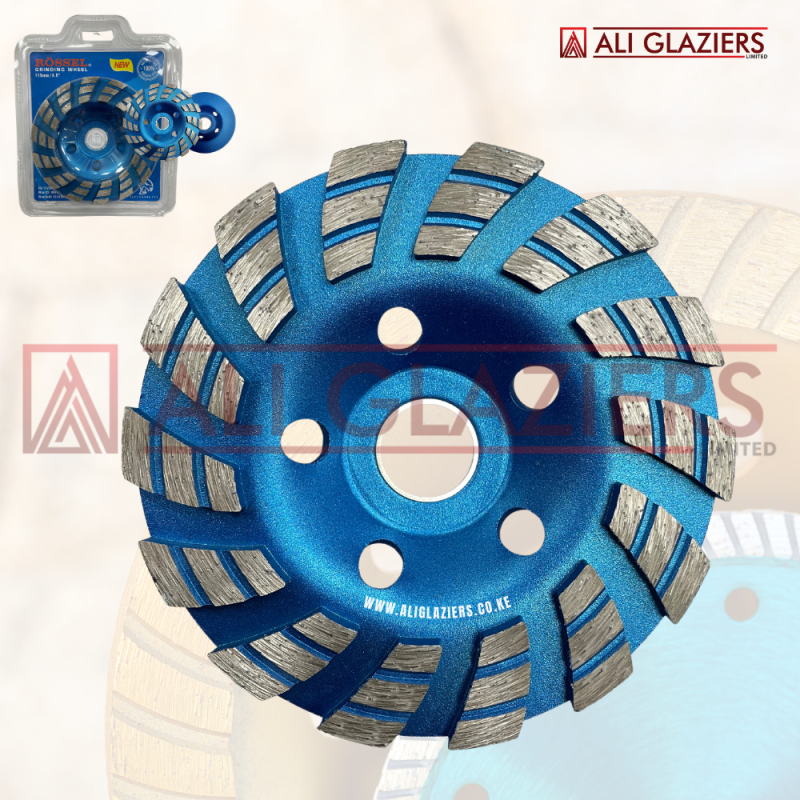 DIAMOND GRINDING WHEEL 4.5" SINGLE ROW