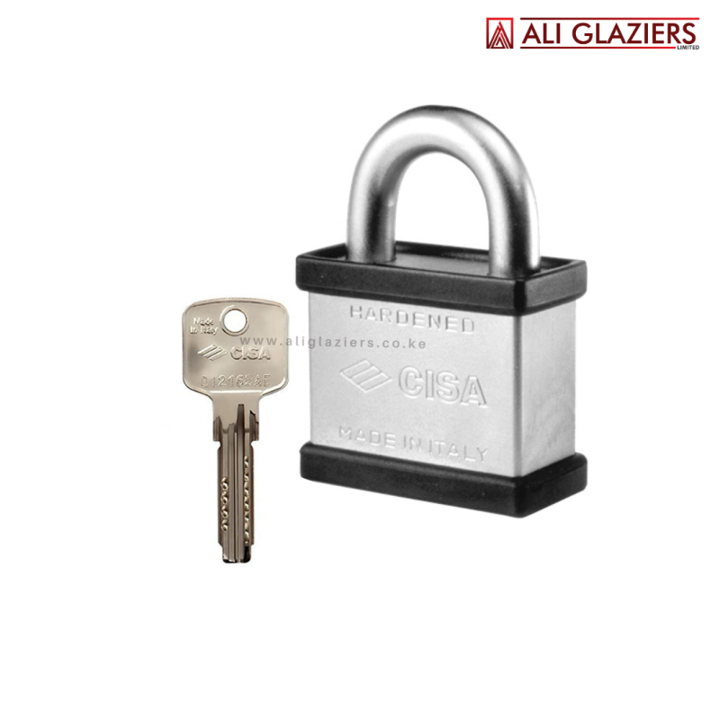 CISA HARDENED STEEL PADLOCK WITH COMPUTERISED KEYS 71MM