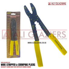 WIRE STRIPPER & CRIMPER PLIERS WITH TERMINALS
