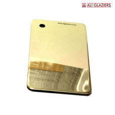 ALUCOBOND SHEET - GOLD MIRROR