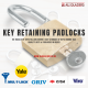 KEY RETAINING PADLOCKS