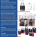 MUL-T-LOCKS - NE SERIES HIGH SECURITY PADLOCK - NEG10