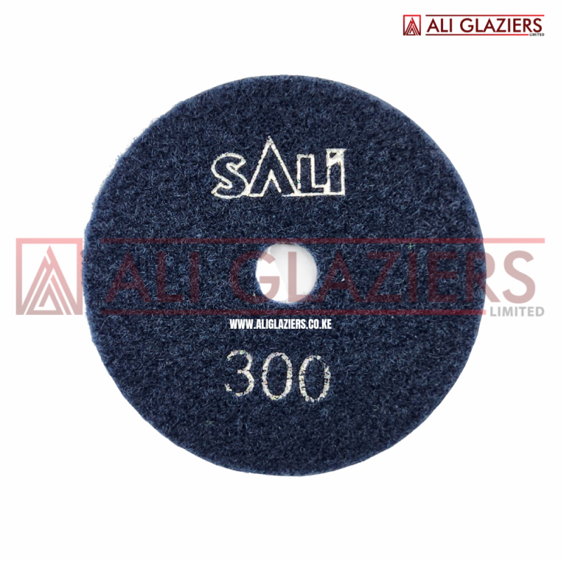 DIAMOND POLISHING VELCRO PAD 4" GRIT 300