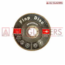 ABRASIVE FLAP DISK ALUMINIUM OXIDE 4.5" GRIT 100
