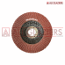 ABRASIVE FLAP DISK ALUMINIUM OXIDE 4.5" GRIT 100