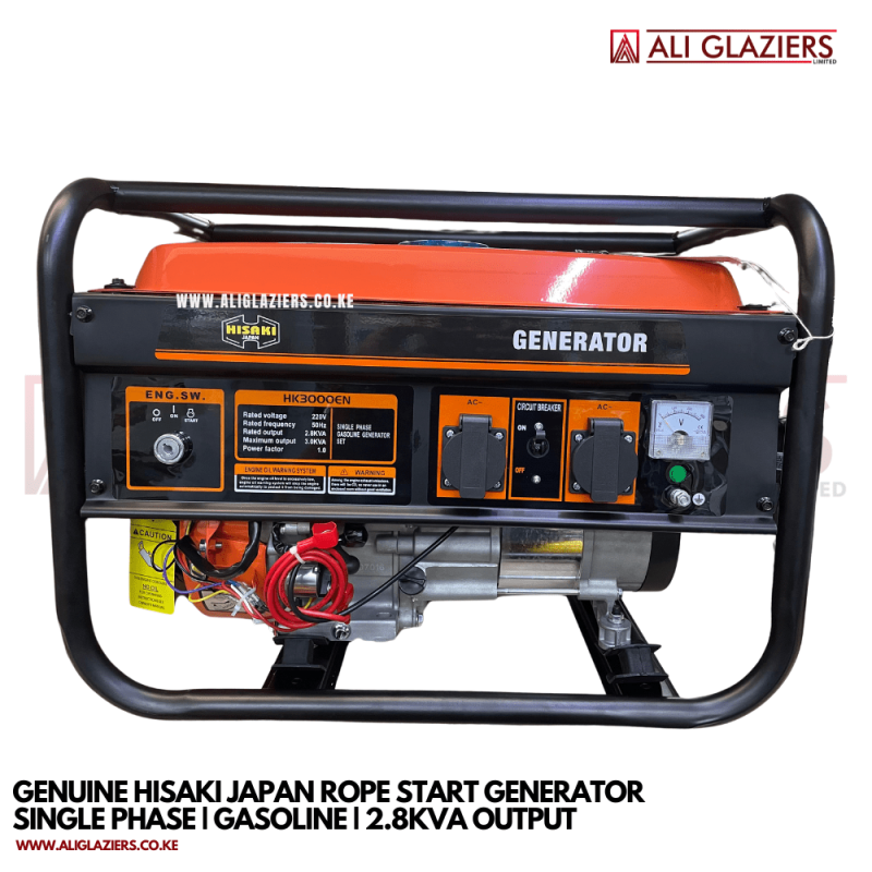 HISAKI JAPAN PETROL 3.0KVA GENERATOR