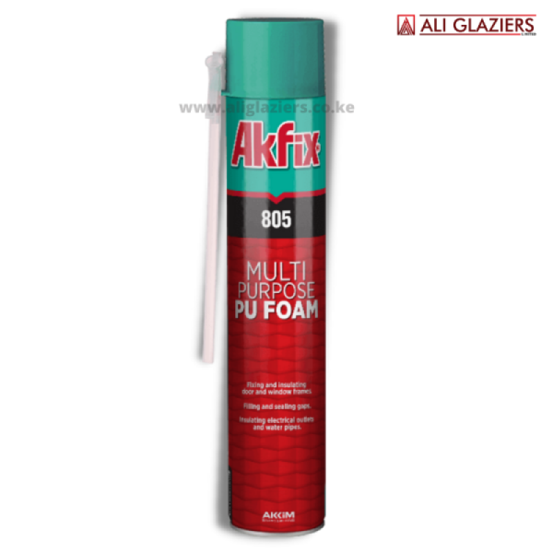 AKFIX 805 MULTI-PURPOSE PU FOAM 850GRMS