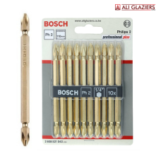 BOSCH DOUBLE ENDED SCREWDRIVER BIT PER PC