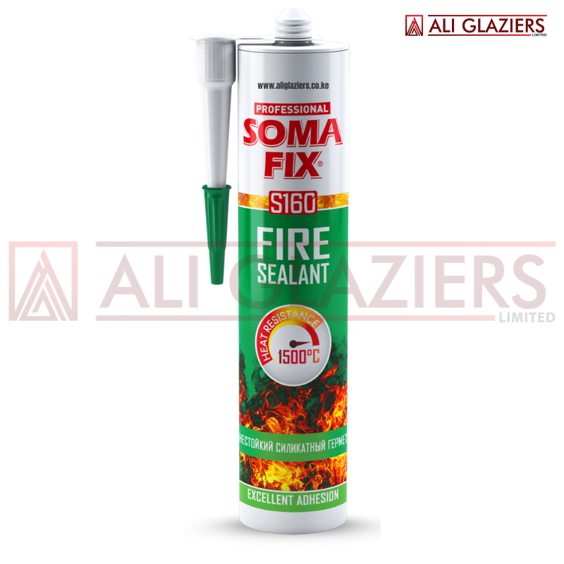 SOMAFIX FIRE SEALANT BLACK 310ML
