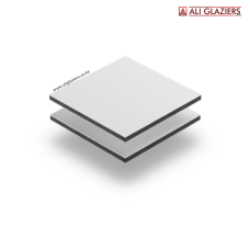 WHITE ALUMINIUM COMPOSITE PANEL 3MM