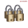 YALE 40MM BRASS PADLOCKS 4 PACK