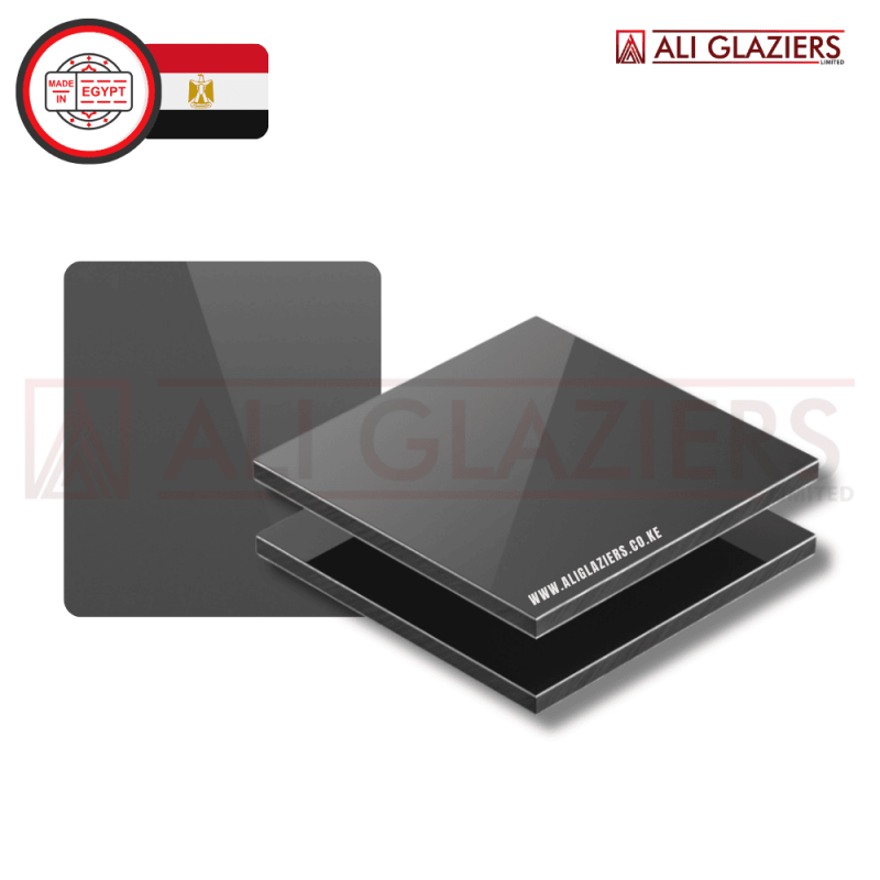 EGYPTIAN GREY GLOSS ALUCOBOND SHEET 3MM