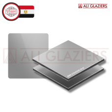 EGYPTIAN SILVER GREY GLOSS ALUCOBOND SHEET 3MM