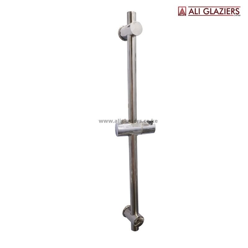 SHOWER RAIL WITH SWIVEL HOLDER