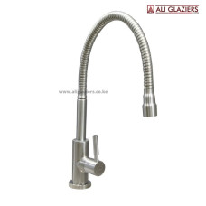 FLEXIBLE LONG NECK KITCHEN PILLAR TAP