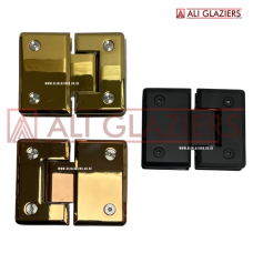 COLORED FRAMELESS GLASS HINGE 180 DEGREES