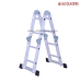 MULTIPURPOSE LADDER 4X2 - SILVER