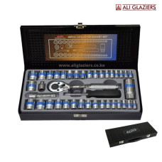 RAIDER 40 PC 1/4" & 3/8" DR SOCKET SET 