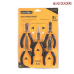 5 PIECE MINIATURE PLIERS SET 4.5"
