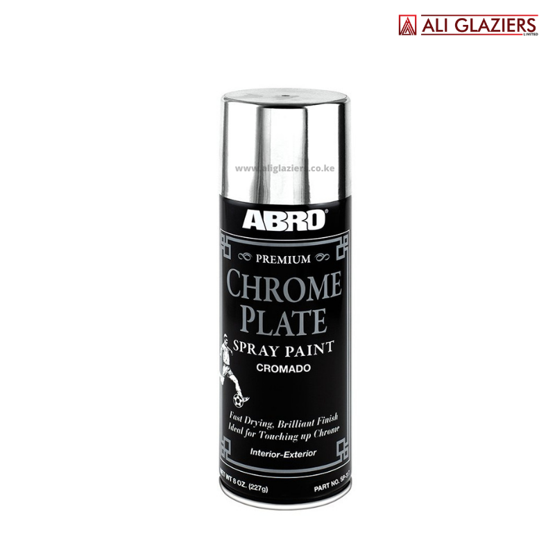 ABRO CHROME PLATE SPRAY PAINT