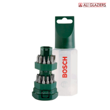 BOSCH 25 PIECE SCREWDRIVER BITS SET