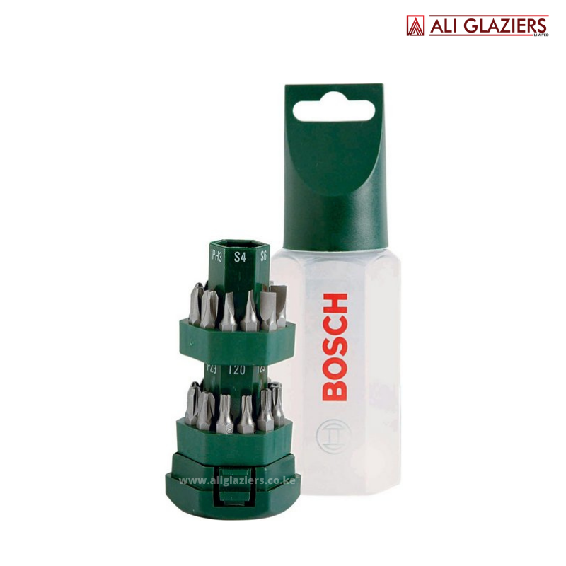 BOSCH 25 PIECE SCREWDRIVER BITS SET