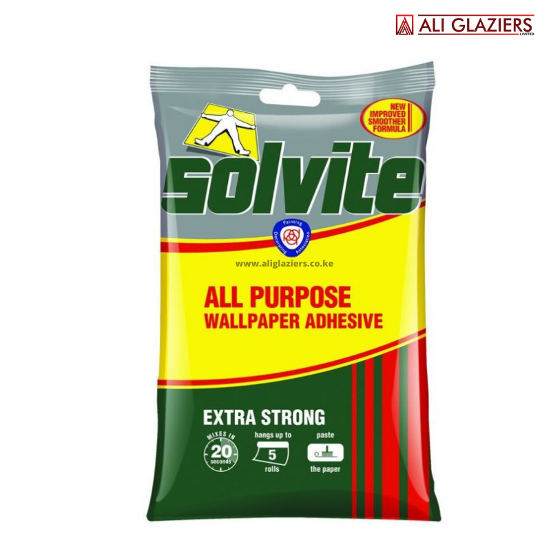 SOLVITE EXTRA STRONG WALLPAPER ADHESIVE 4.5 ROLLS