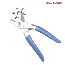 REVOLVING HEAD LEATHER HOLE PUNCH PLIER 