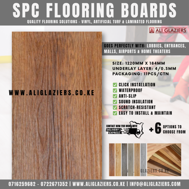 SPC FLOORING BOARDS (PER SQM) AG011