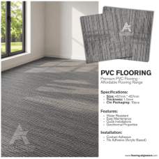 PVC TILES 457 X 457 - CARPET FINISH