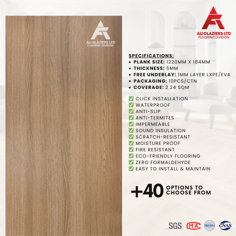 SPC FLOORING - DESERT SAND OAK