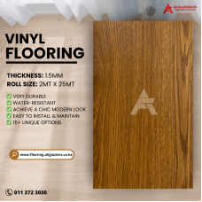 VINYL FLOORING PER SQ MTR - GOLDEN HONEY