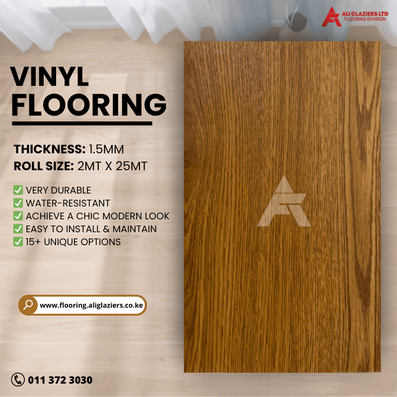 VINYL FLOORING PER SQ MTR - GOLDEN HONEY
