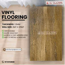 VINYL FLOORING PER SQ MTR - HONEY MAPLE