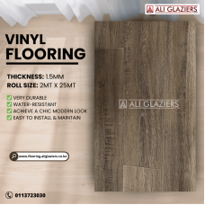 VINYL FLOORING PER SQ MTR - SMOKED OAK
