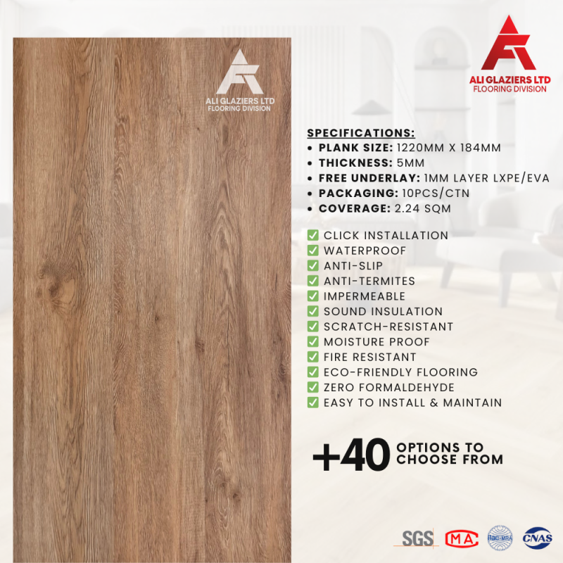 SPC FLOORING - ROYAL HONEY