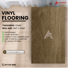 VINYL FLOORING PER SQ MTR - RUSTIC ELM