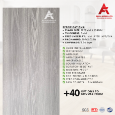 SPC FLOORING - ASHFORD GREY OAK