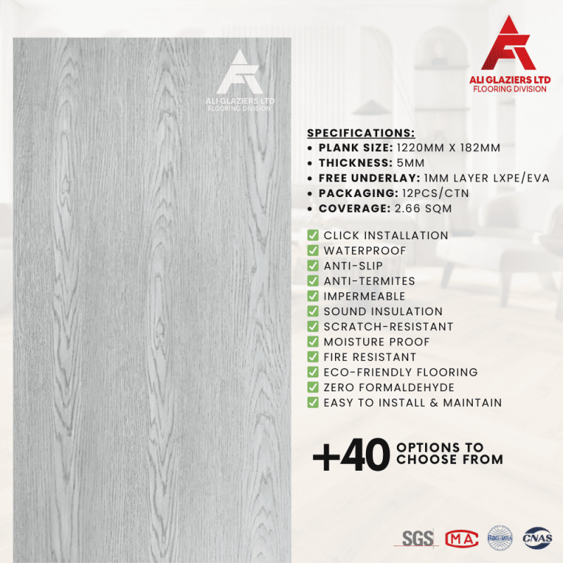 SPC FLOORING - NORDIC GREY