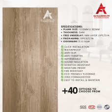 SPC FLOORING - RUSTIC OAK