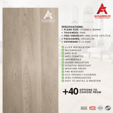 SPC FLOORING - IVORY OAK