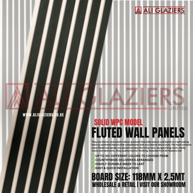 SOLID WPC FLUTED WALL PANELS AG-210